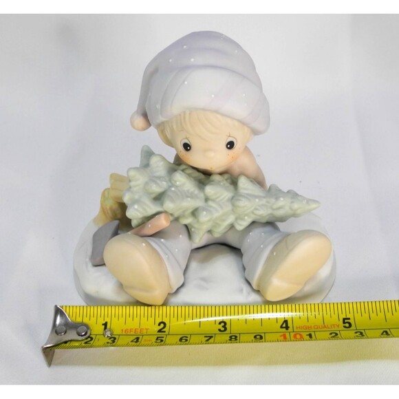 Precious Moments Figurine - Don't Let the Holidays Get You Down - #522112 - Picture 7 of 7